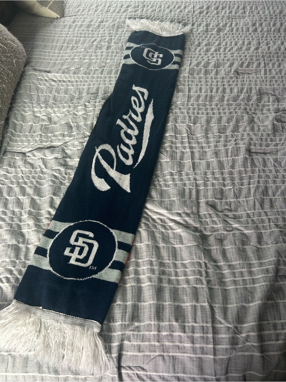 San Diego Padres Navy & White Team Scarf